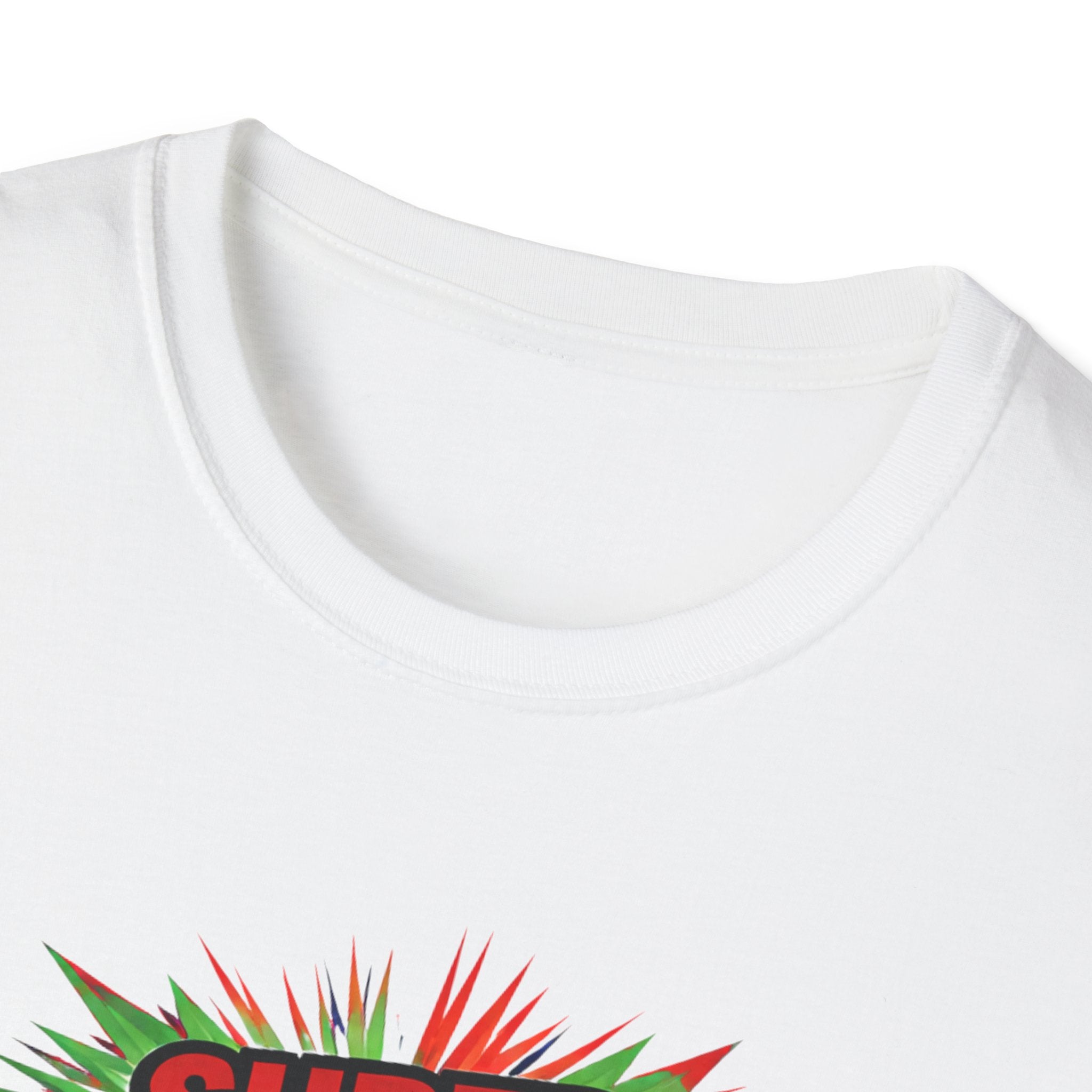 Super Dad Graphic T-Shirt — Wales Flag themed Retro Comic Father's Day Tee