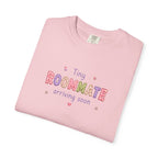 Tiny Roommate Pregnancy Announcement T-Shirt