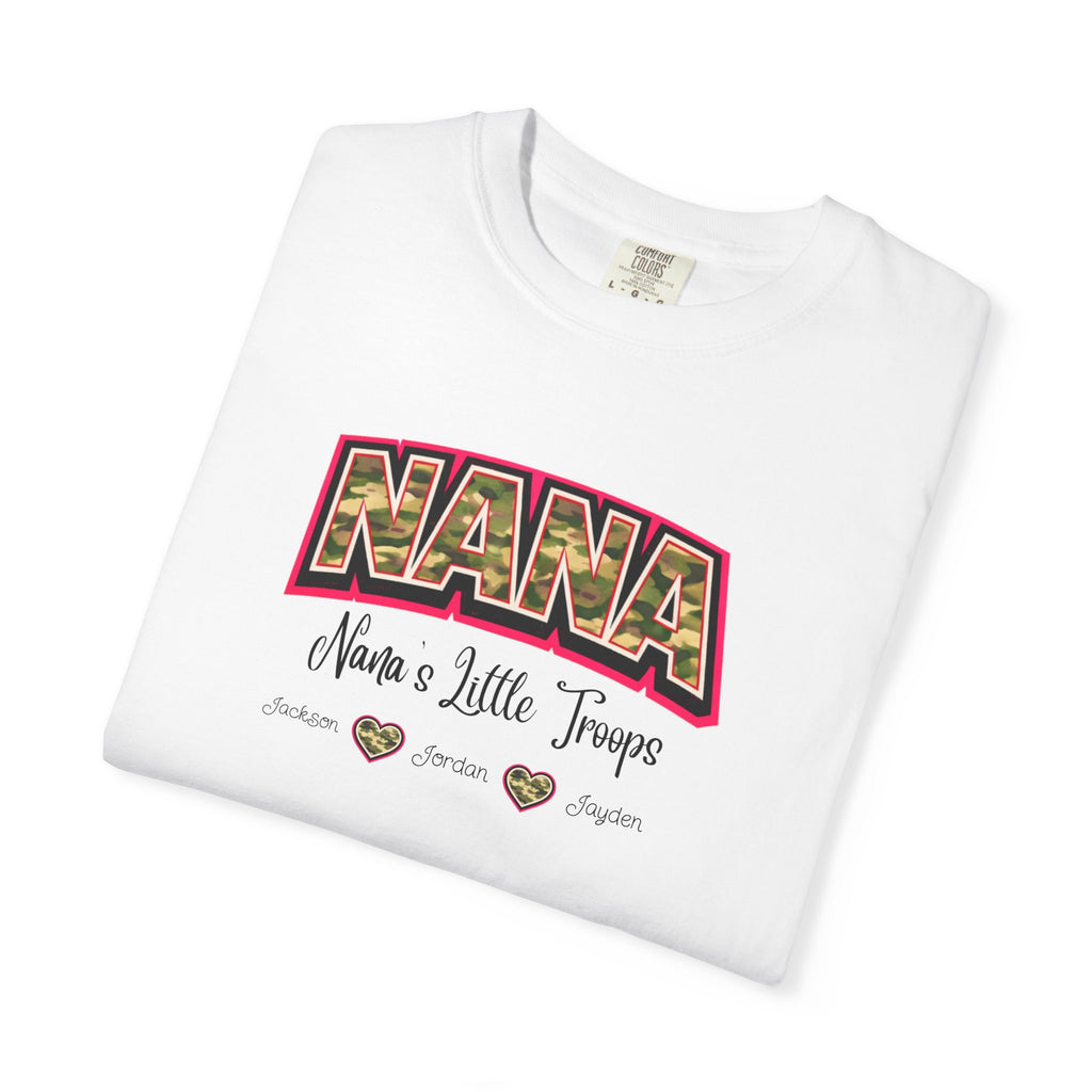 NANA Leopard Print Tee - "Nana's a Little Tramp" Graphic T-Shirt for Grandmothers