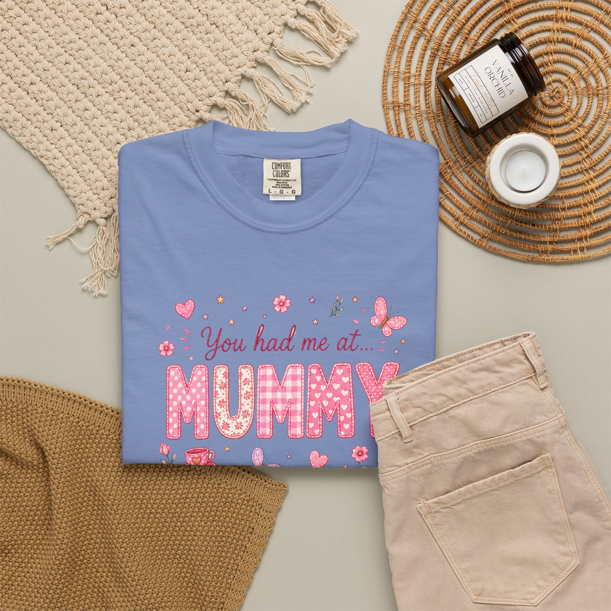 You Had Me at Mummy T-Shirt — Cute Pink Mother's Day Tee for New Mums