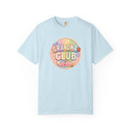 Grandma Club T-Shirt — Cute Retro Floral Badge Tee for Grandmothers