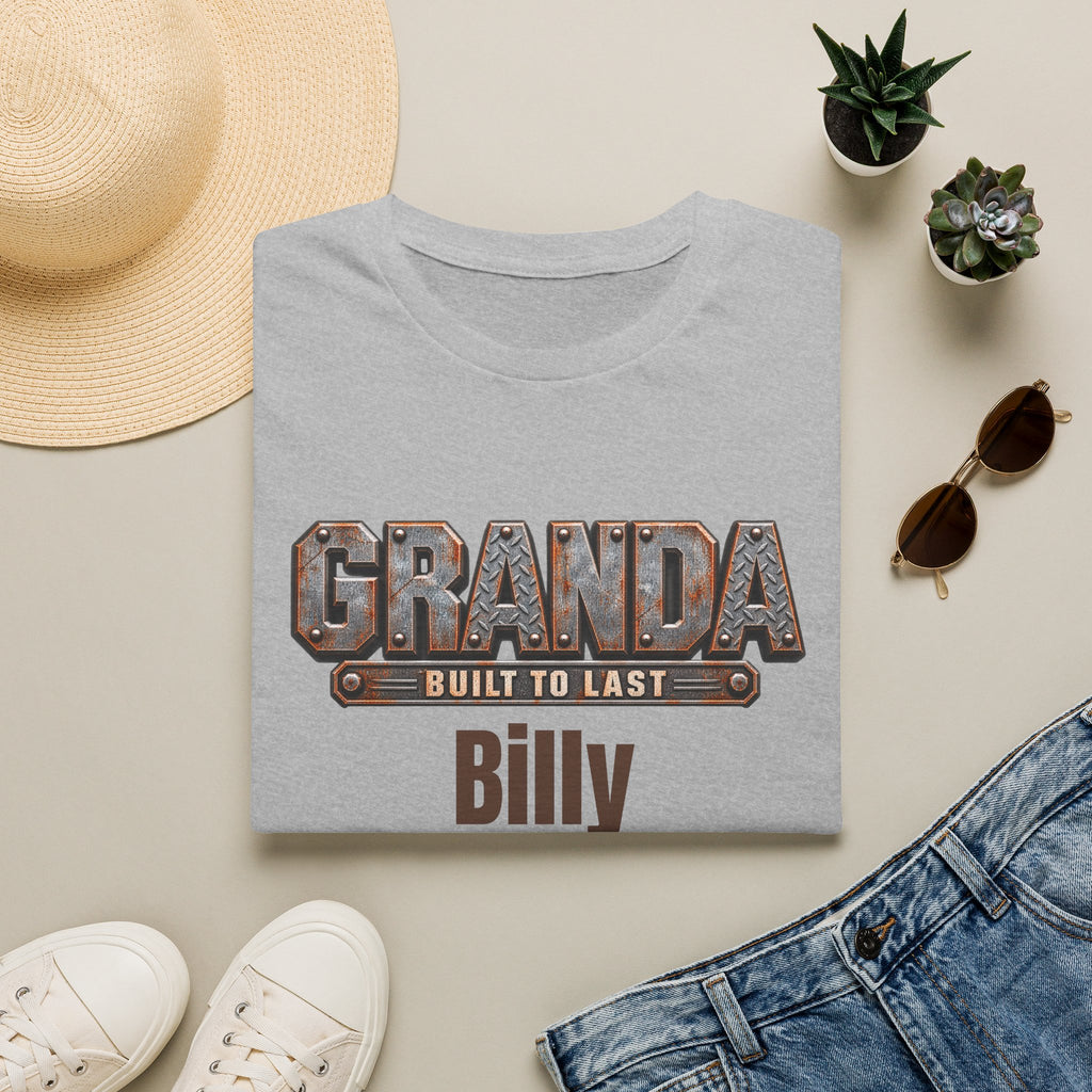 Granda "Built to Last" T-Shirt — Personalise