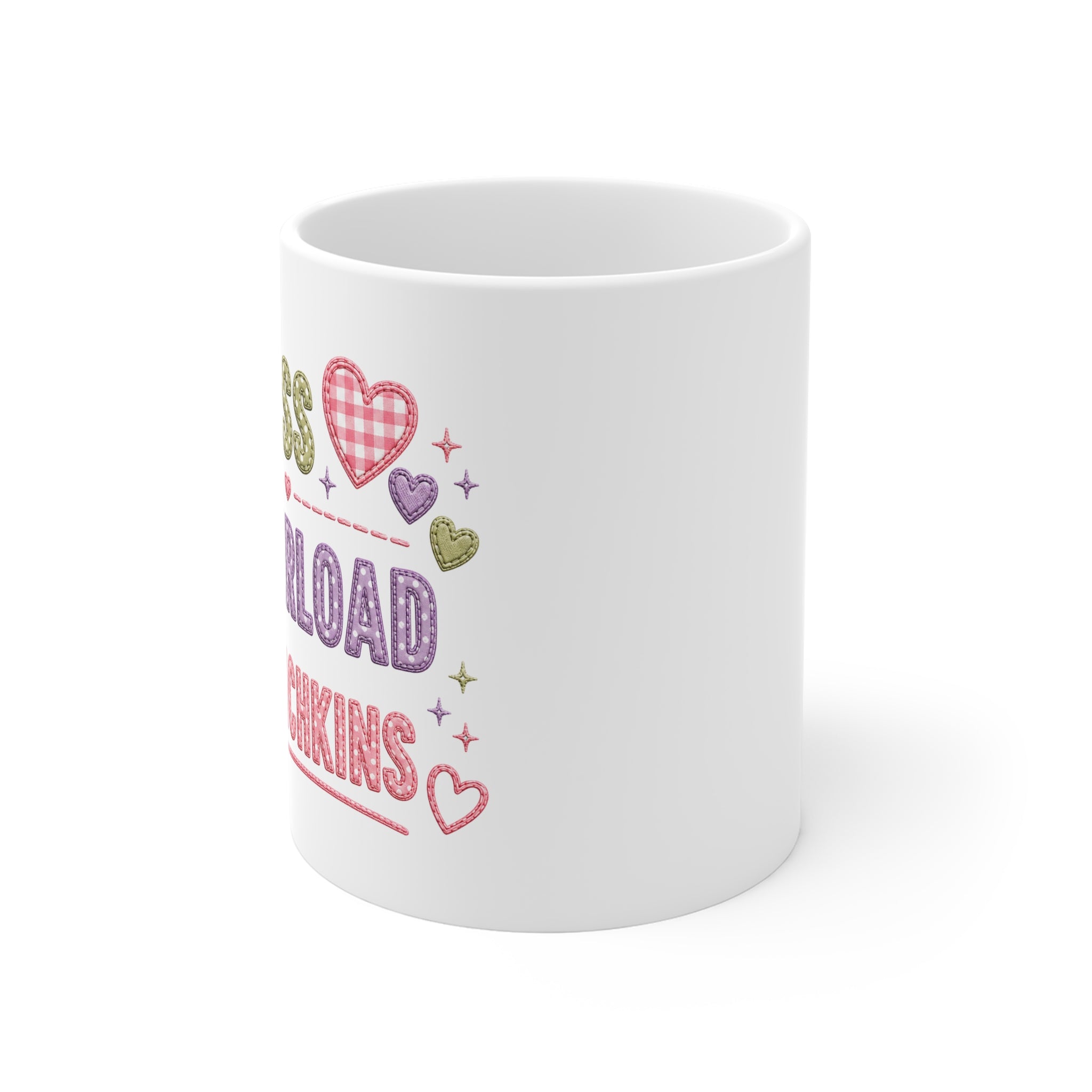 Mug — 'M.O.M: Mess, Overload, Munchkins' Cute Mom Coffee Mug