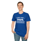 Papa T-Shirt — "I Only Visit Papa for the Biscuits" Funny Grandpa Gift