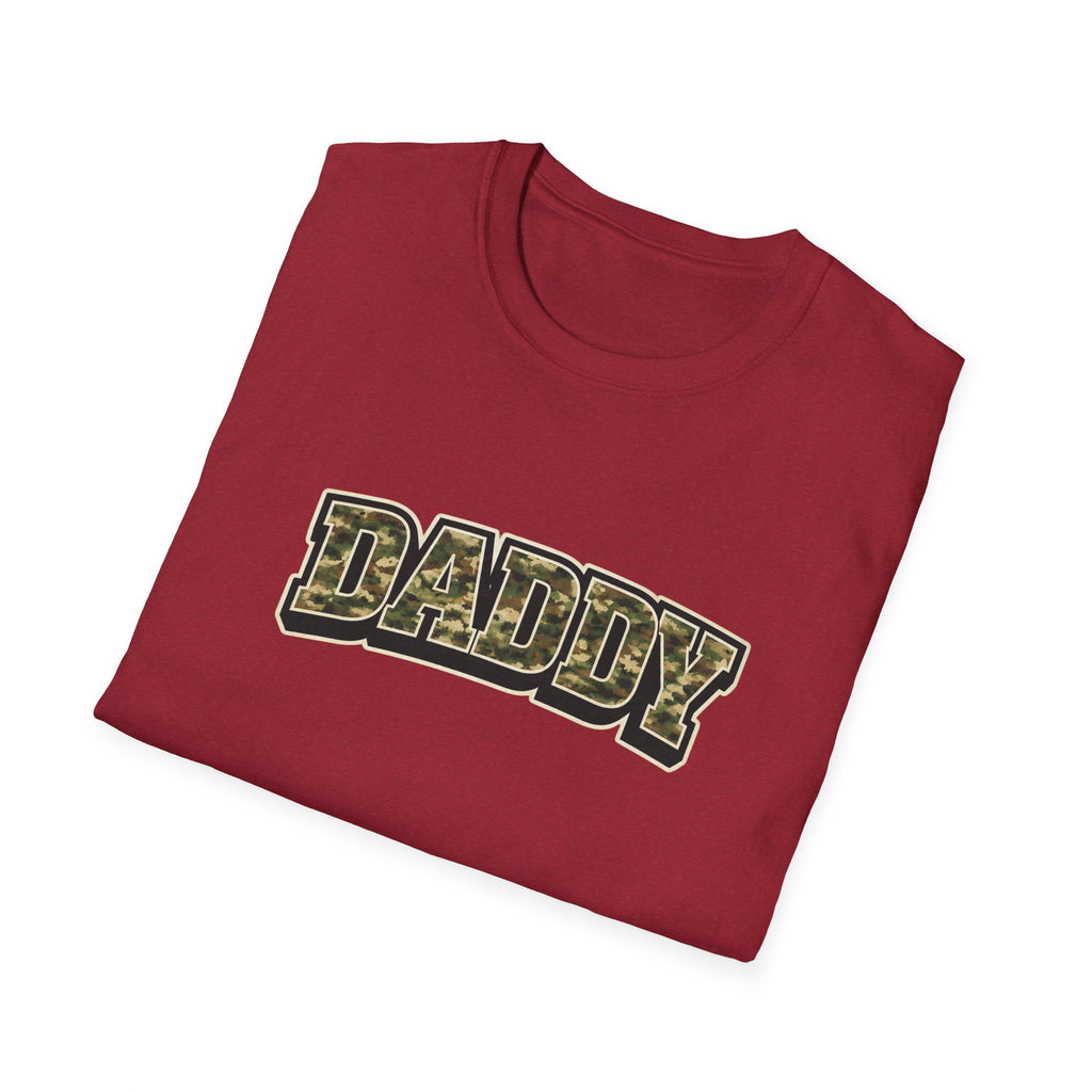 Daddy Camo T-Shirt — Military Camouflage Dad Tee for Father’s Day