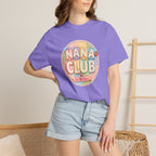 Nana Club T-Shirt — Retro Pastel Grandma Gift Tee