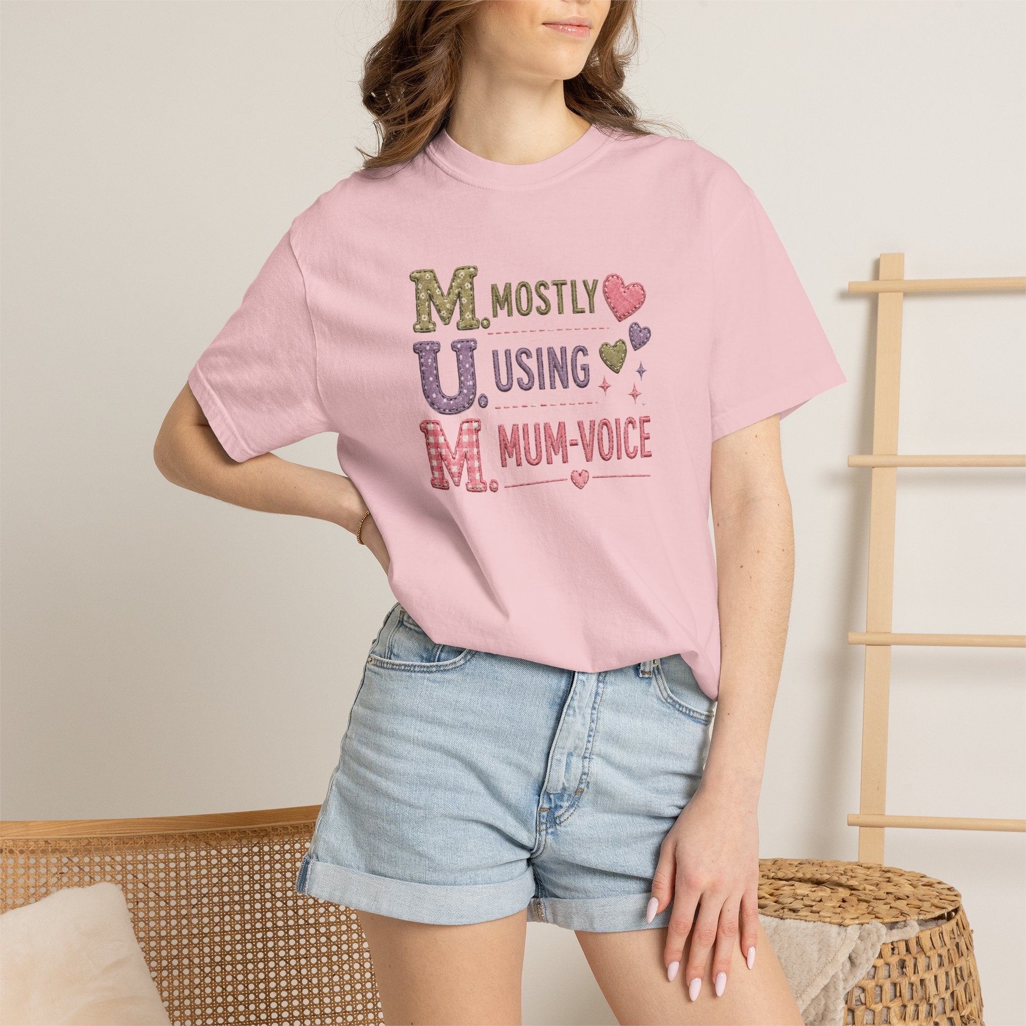 MUM Mostly Using Mum-Voice T-Shirt — Funny Mother's Day Mom Tee