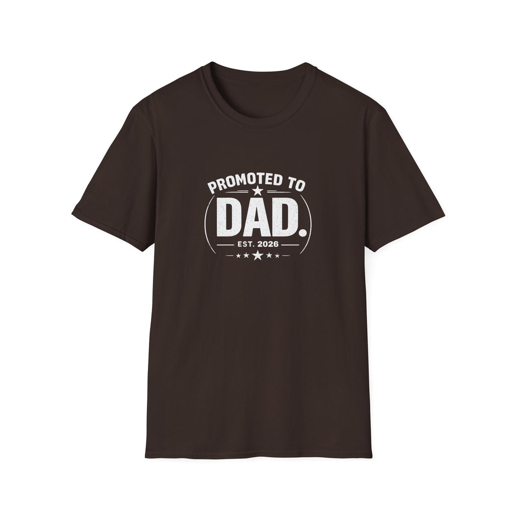 Promoted to Dad Est. 2026 T-Shirt