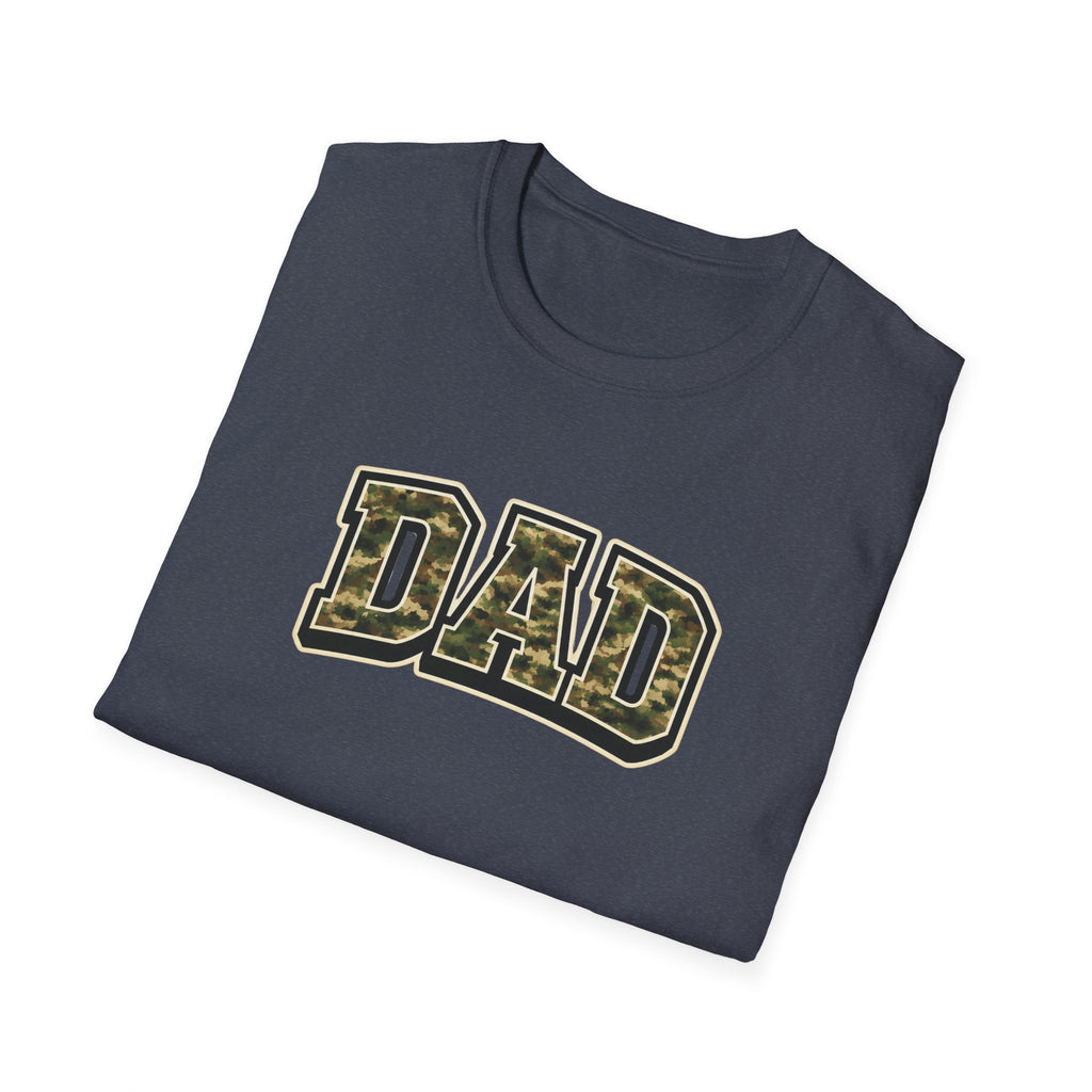 Dad Camo T‑Shirt — Military Camouflage 'DAD' Father's Day Tee