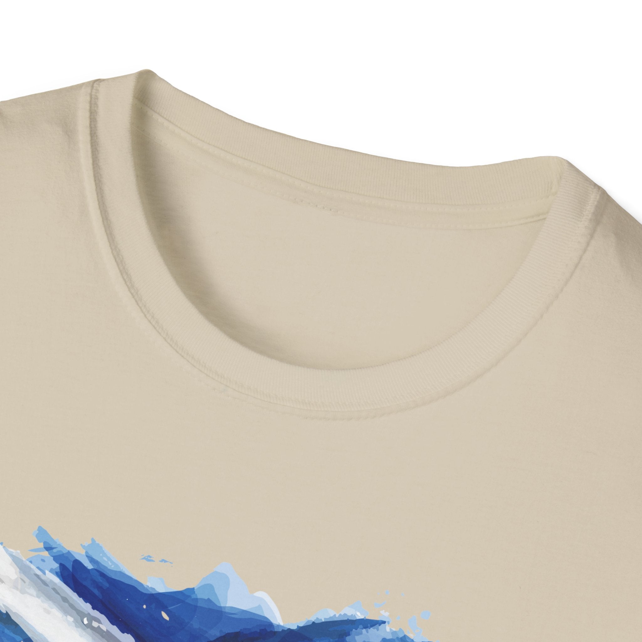 Made in Scotland T-Shirt — Watercolor Saltire Flag Tee