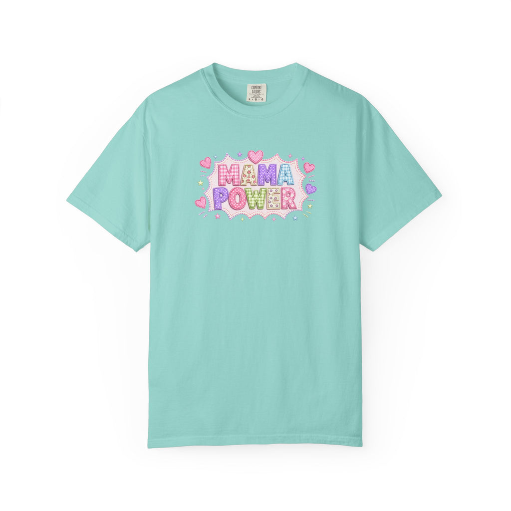 Mama Power T-Shirt — Cute Pastel Mom Pride Graphic Tee
