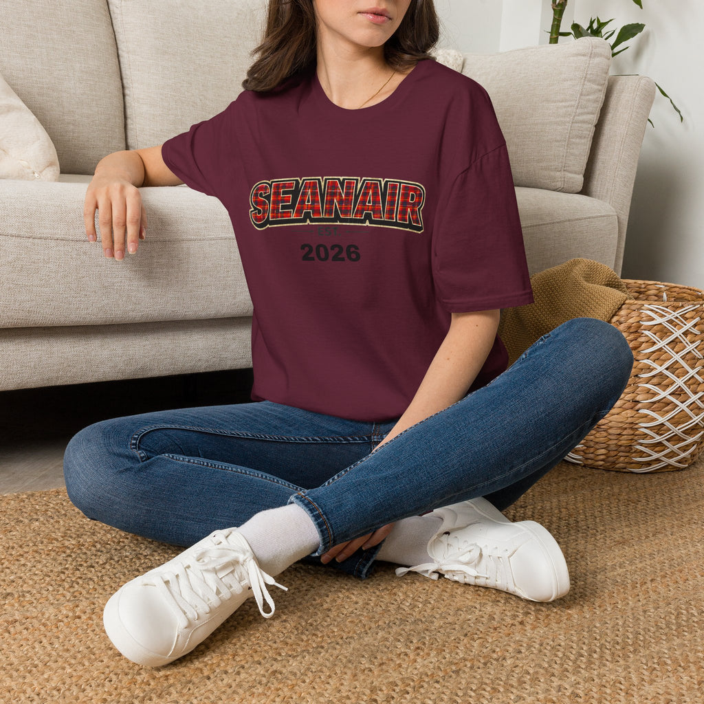 SEANAIR Tartan Est- Personalised T-Shirt