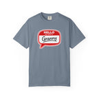 Hello My Name Is Granny T-Shirt - Funny Grandma Gift, Retro Name Badge Tee