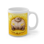 Pug 'I Puggin' Woof You!' 11oz White Mug — Cute Dog Lover Coffee Cup, Personalized Name Option