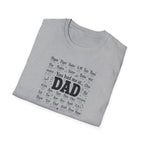 Dad Word Cloud T-Shirt — "You Had Me at Dad" Father's Day Gift