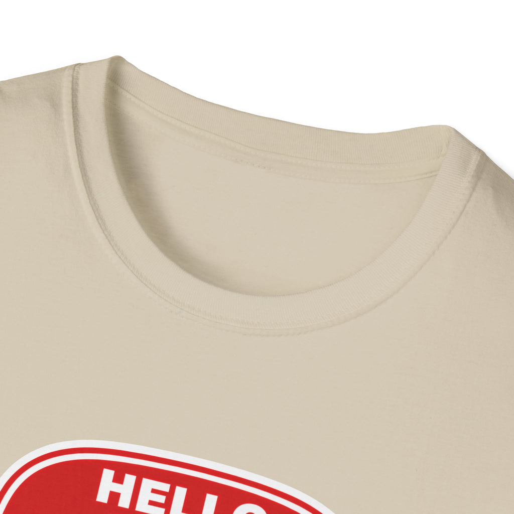 Hello My Name Is Daddy T-Shirt — Funny New Dad Gift for Father’s Day