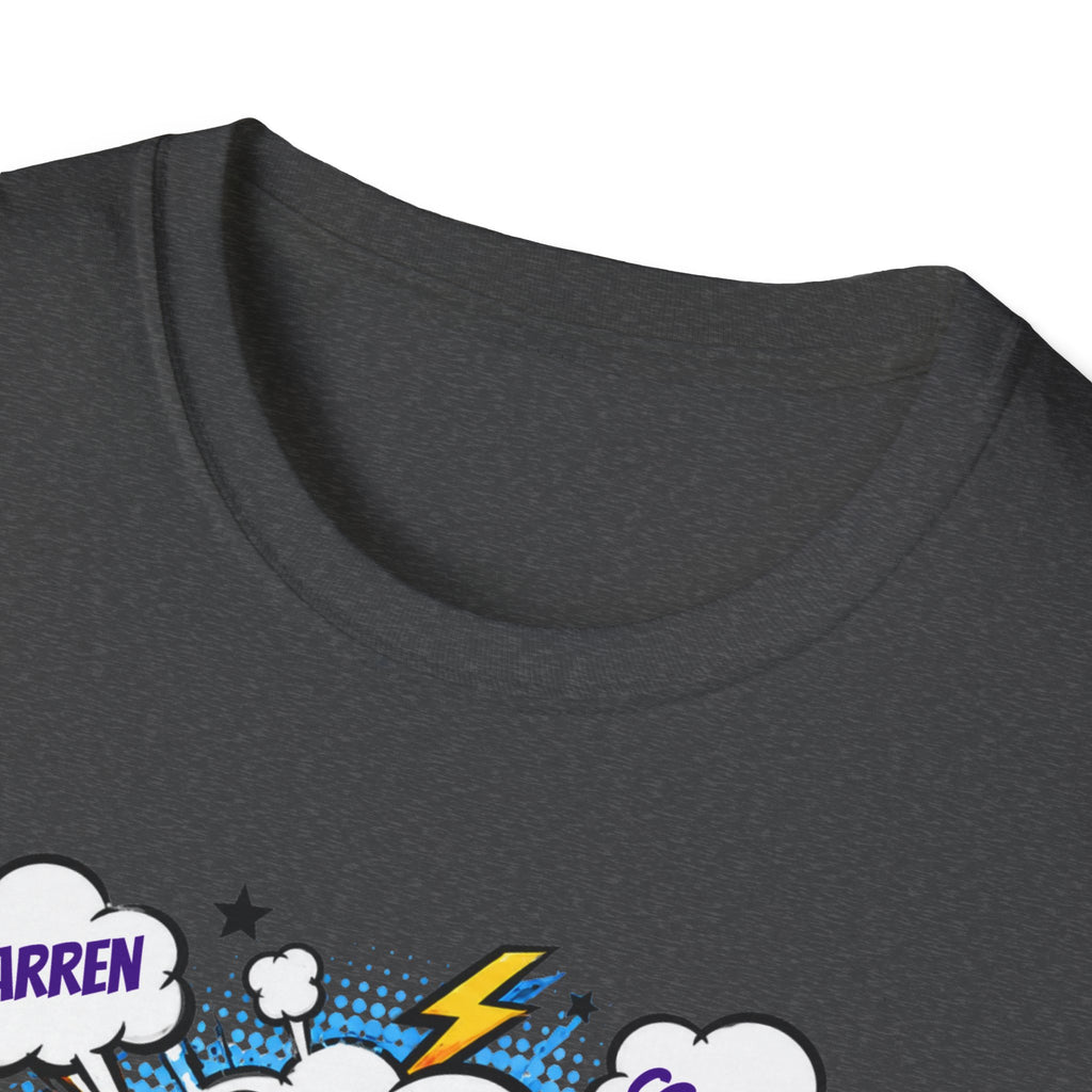 Super Grandad Comic-Style T‑Shirt — "Super Grandad" Graphic Tee, Father's Day & Grandparents Gift