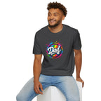 Dad Rainbow Graphic T-Shirt