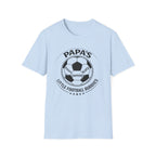 T-Shirt — "Papa's Little Football Buddies" Personalized Soccer Dad Tee