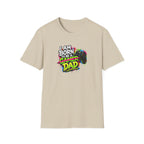 "I Am Born To Be A Gamer Dad" Neon T‑Shirt