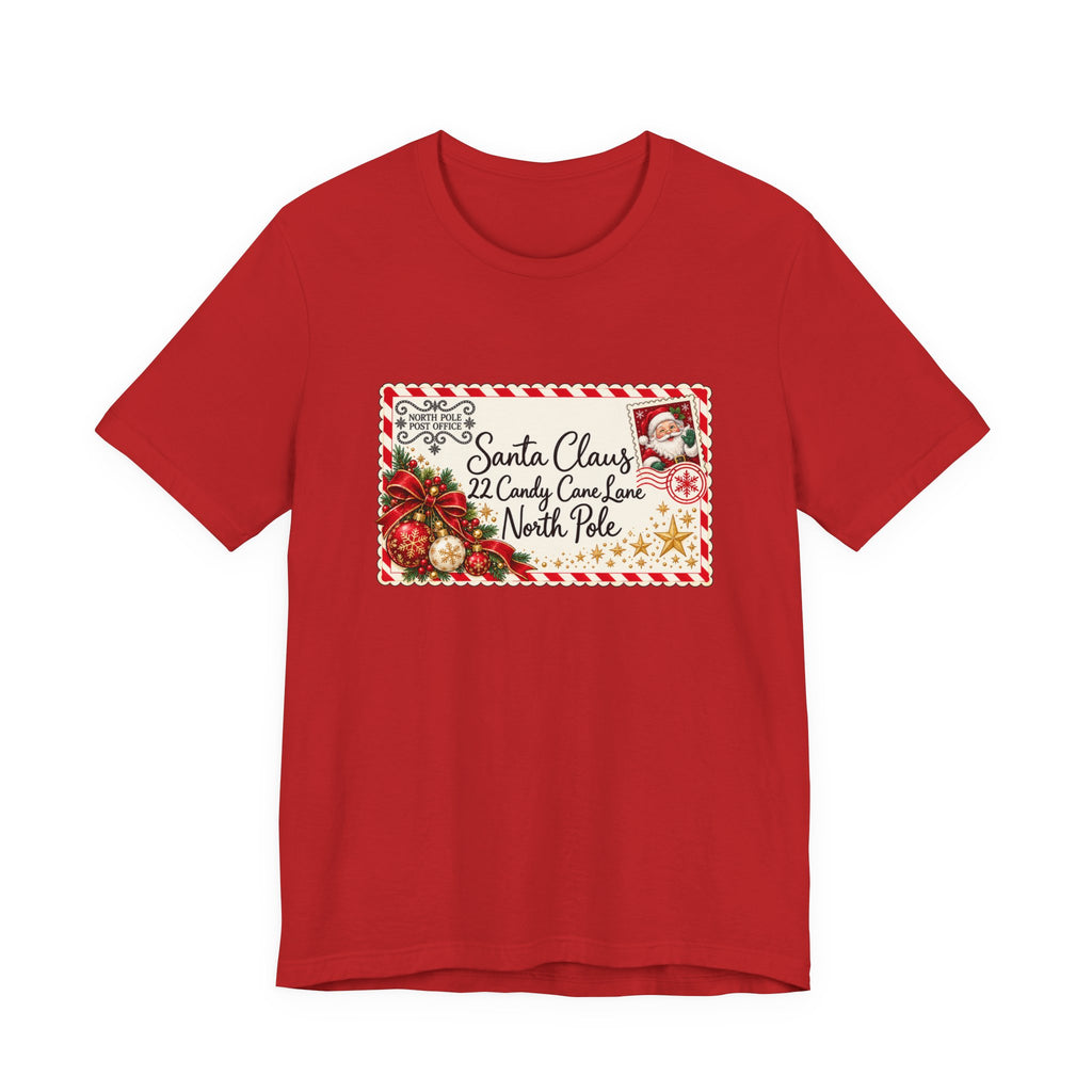 Santa Claus Letter Christmas T-Shirt