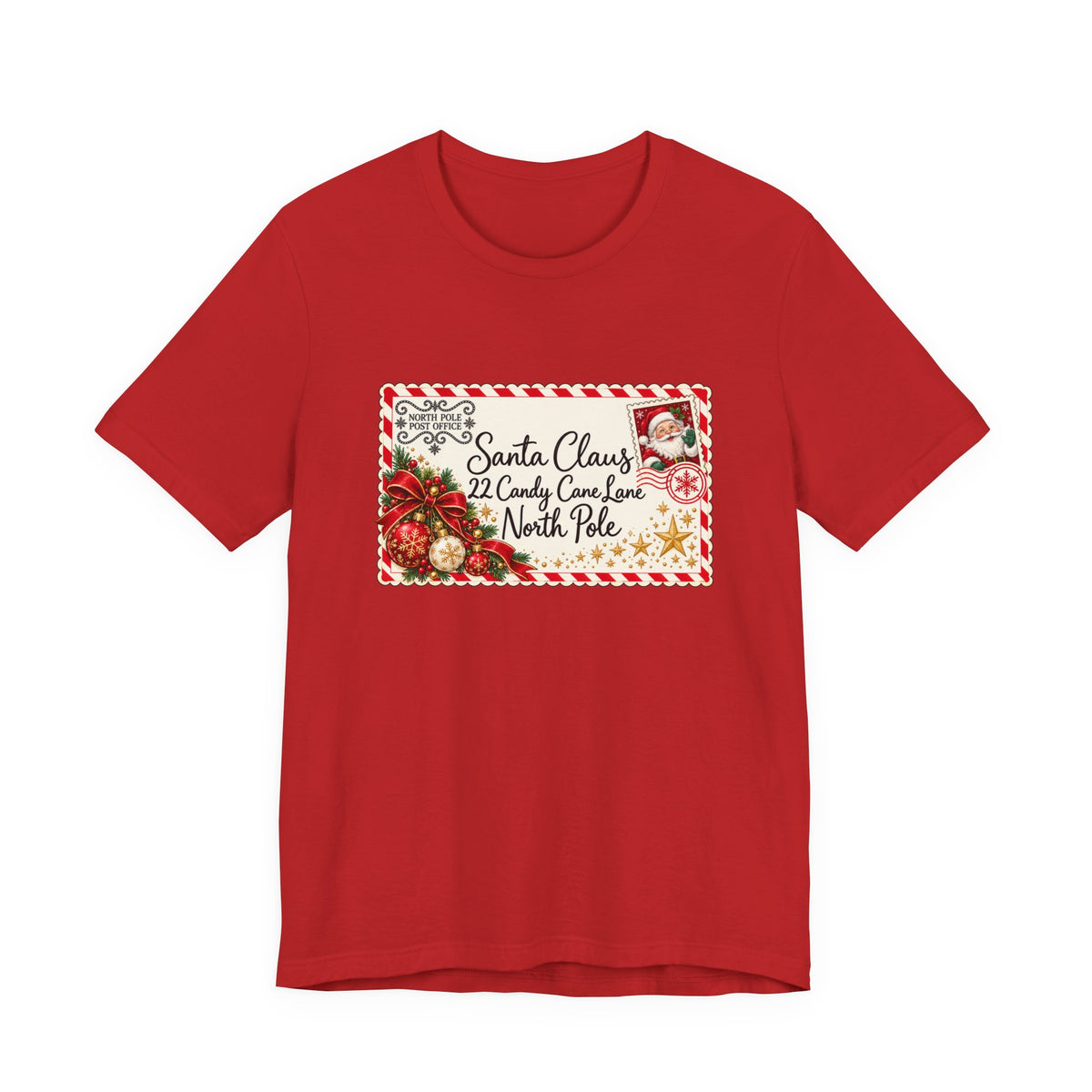 Santa Claus Letter Christmas T-Shirt
