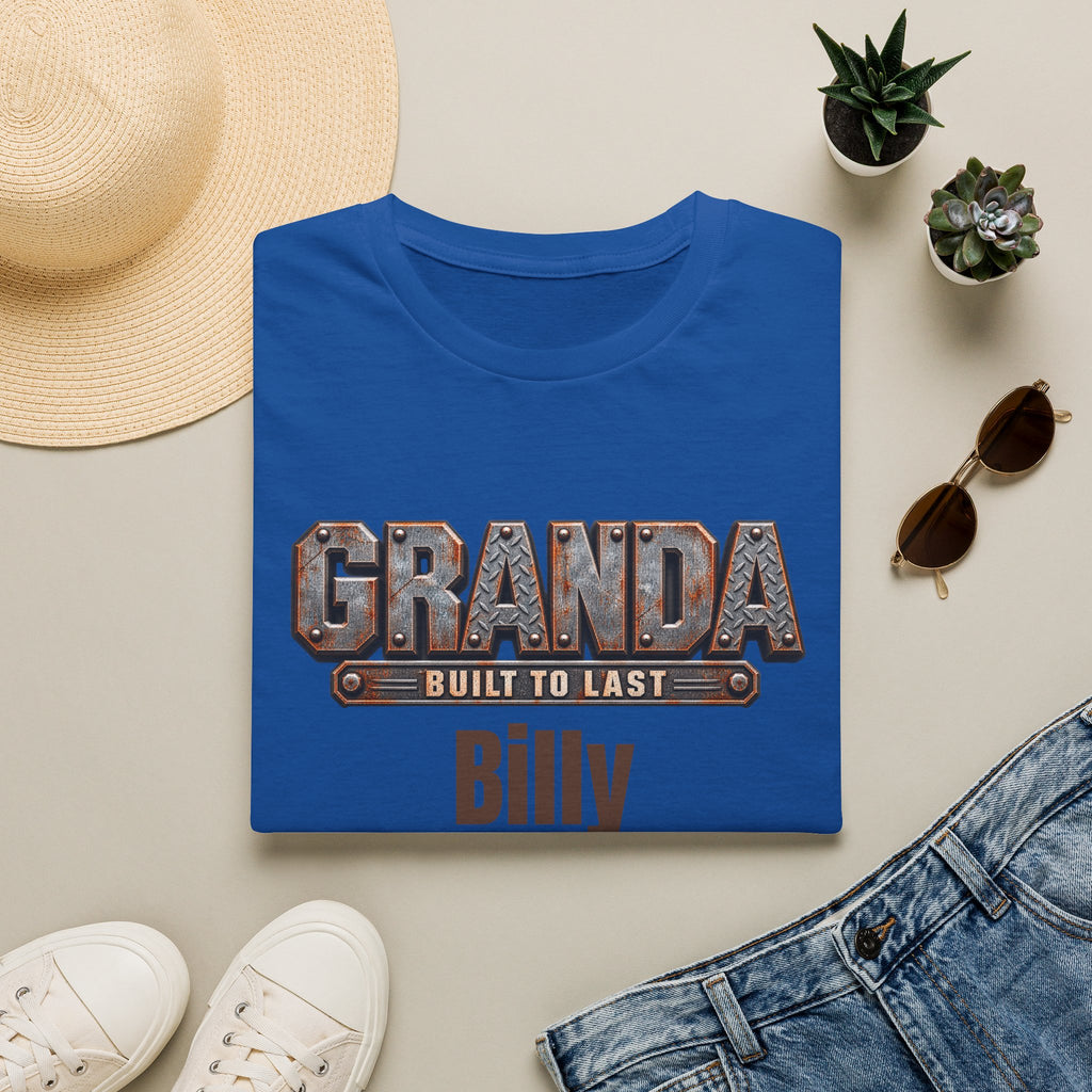 Granda "Built to Last" T-Shirt — Personalise