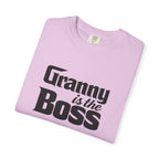 Granny Is the Boss T-Shirt – Funny Grandma Gift, Mother’s Day & Birthday Tee