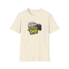 "I Am Born To Be A Gamer Dad" Neon T‑Shirt