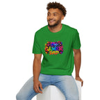 Gamer Dad Colourful Controller Design T-Shirt