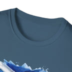 Made in Scotland T-Shirt — Watercolor Saltire Flag Tee