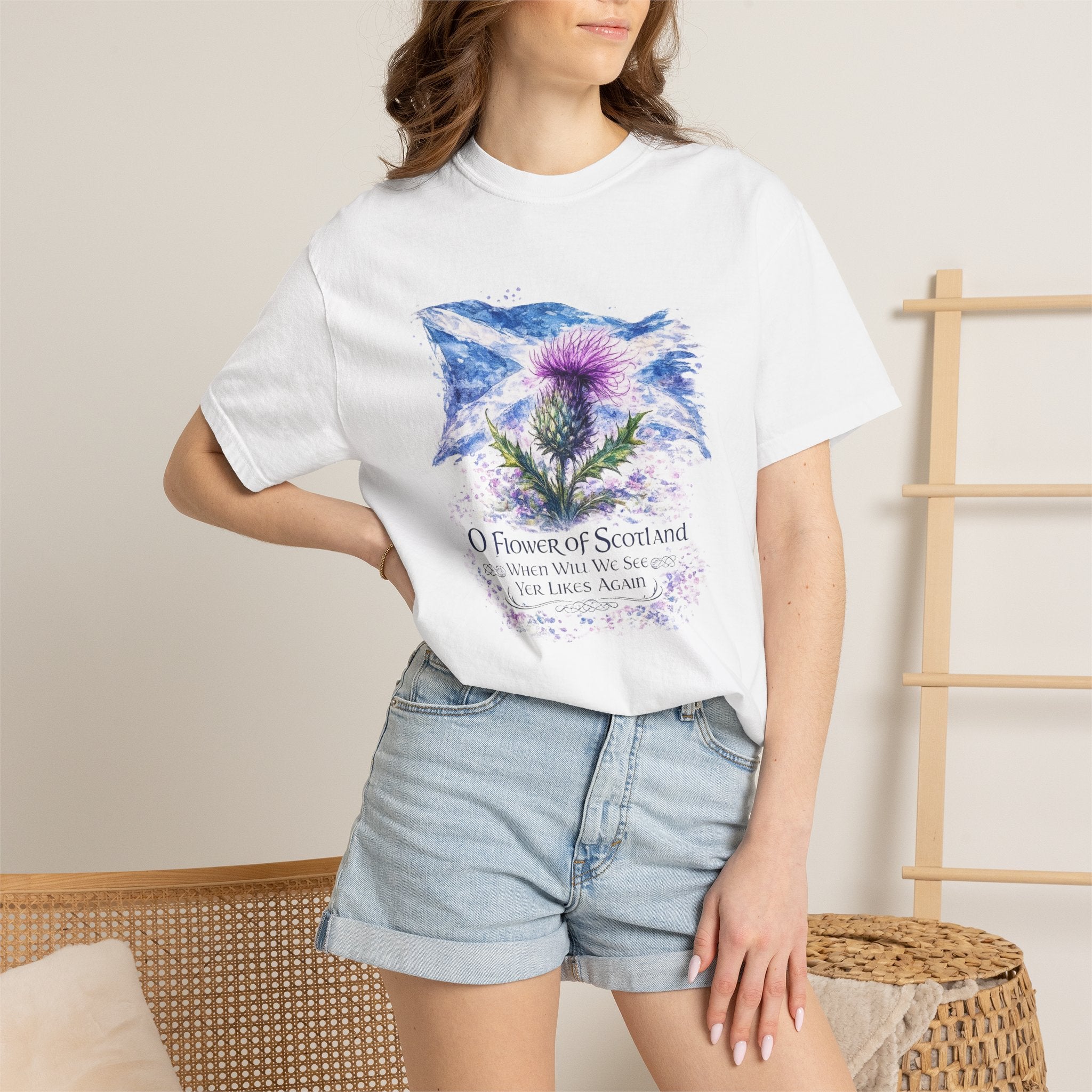 Flower of Scotland Flag Tee