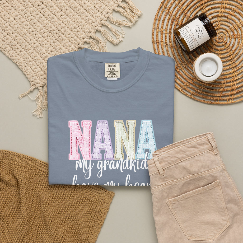 Nana Pastel Lettering T‑Shirt
