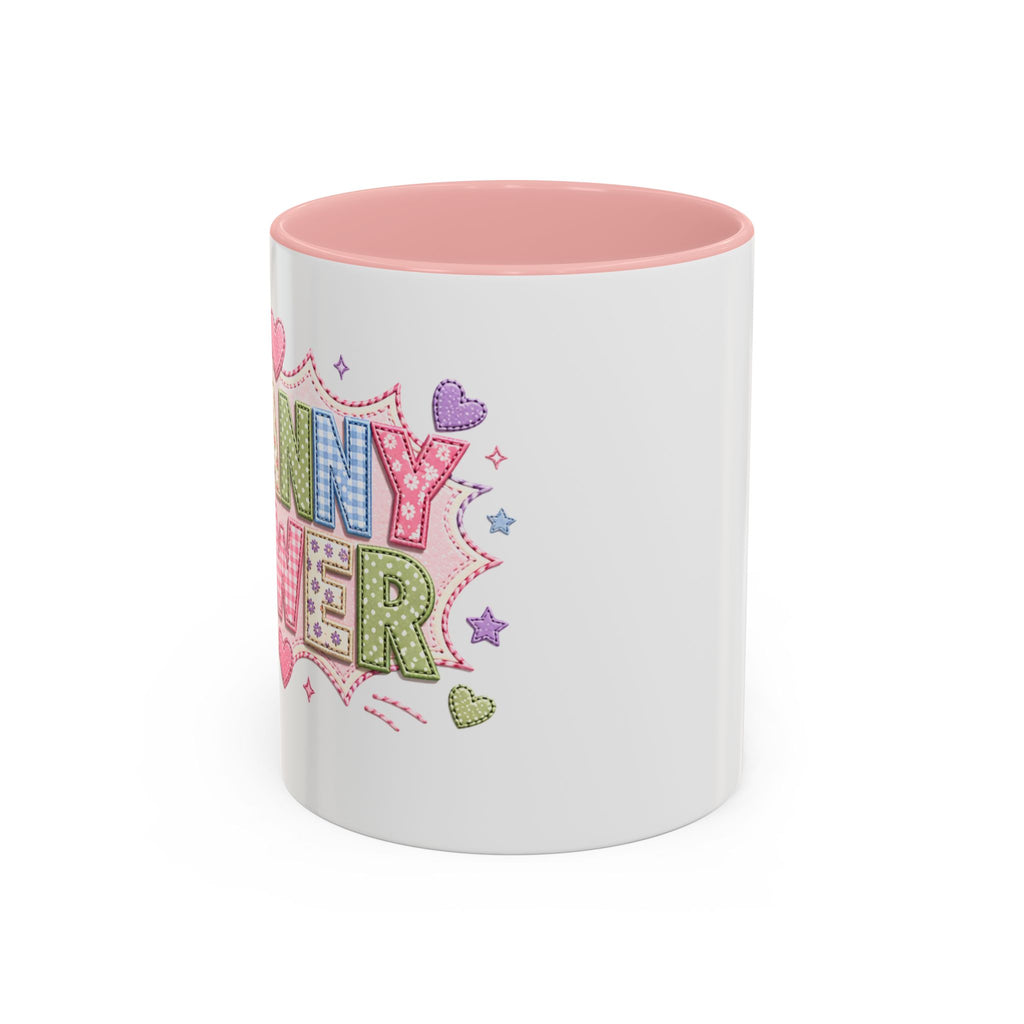 "Granny Power" Pink Accent Coffee Mug