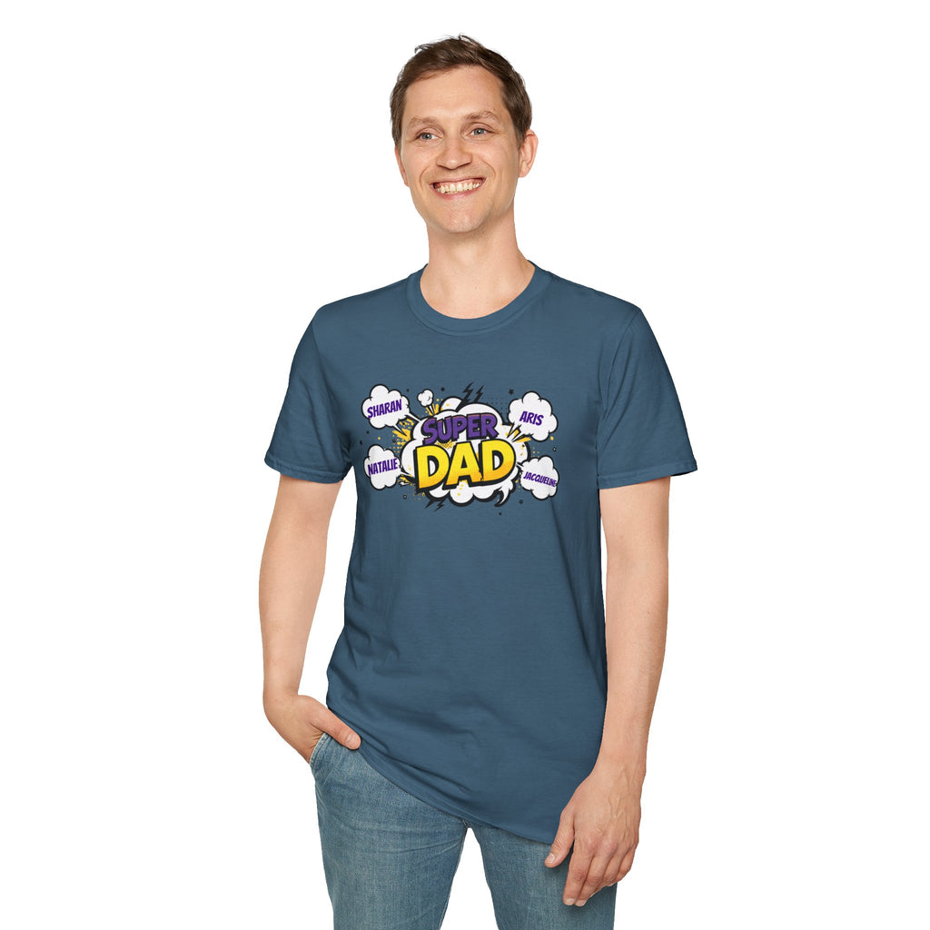 Super Dad Comic T-Shirt – Funny Father’s Day Gift