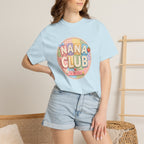 Nana Club T-Shirt — Retro Pastel Grandma Gift Tee