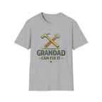 Grandad Can Fix It T-Shirt — Vintage Tools Fathers Day Gift