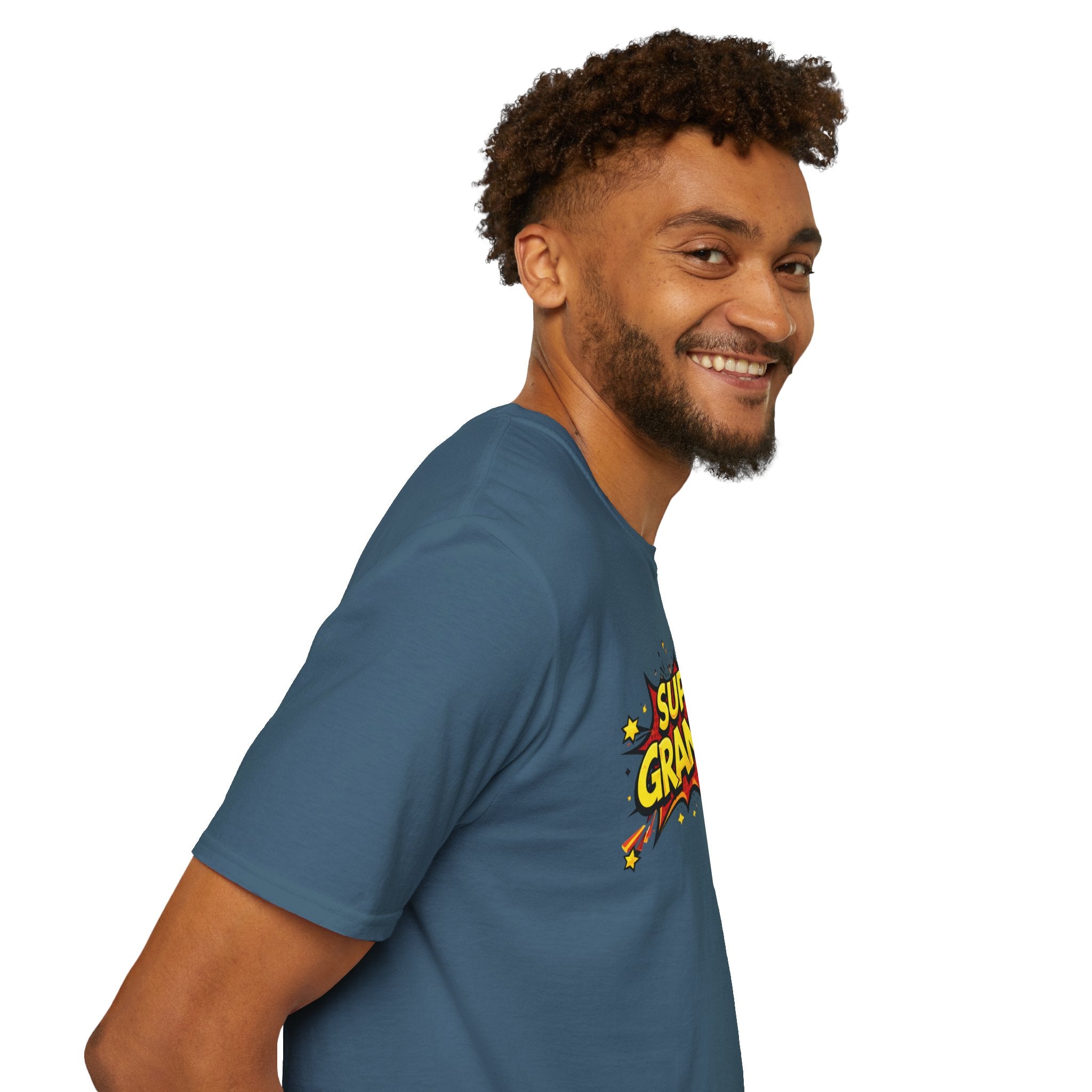 Super Grandad Comic-Style T-Shirt — Father’s Day Gift for Grandpa