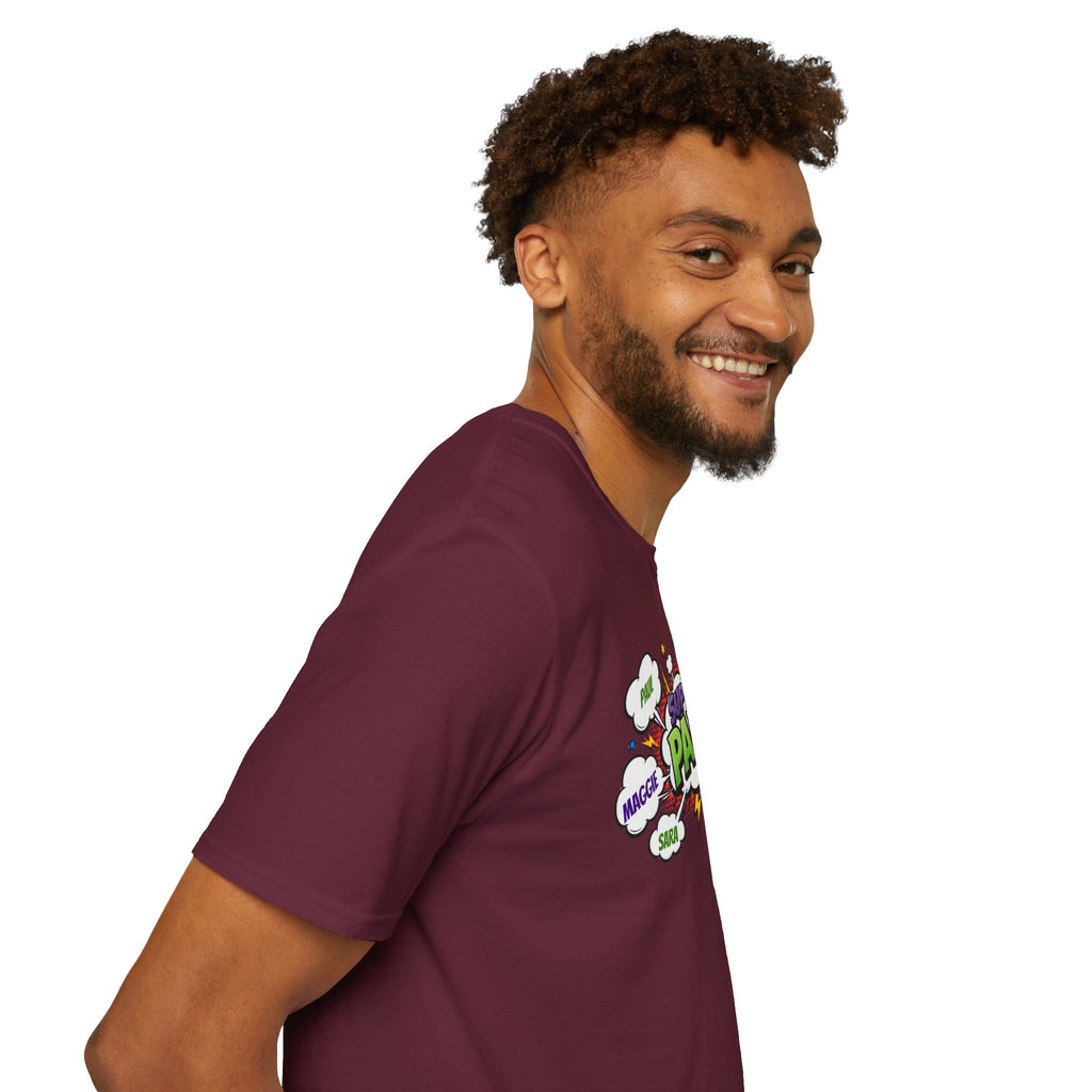 Super Papa Comic T-Shirt — Funny Father’s Day Gift