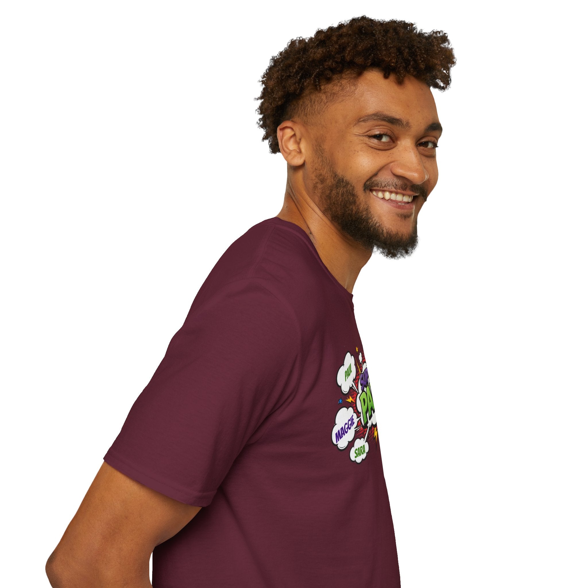 Super Papa Comic T-Shirt — Funny Father’s Day Gift