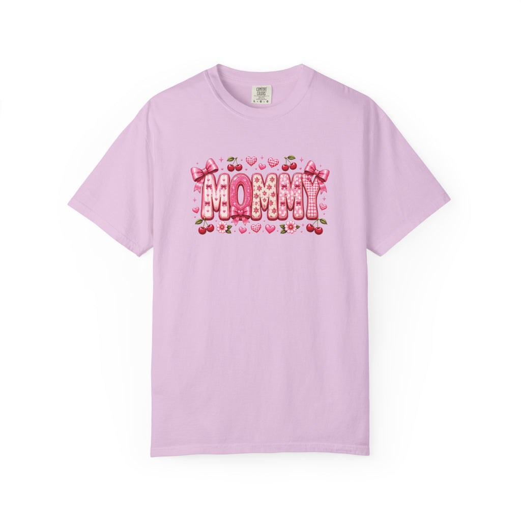 MOMMY Floral Heart T-Shirt