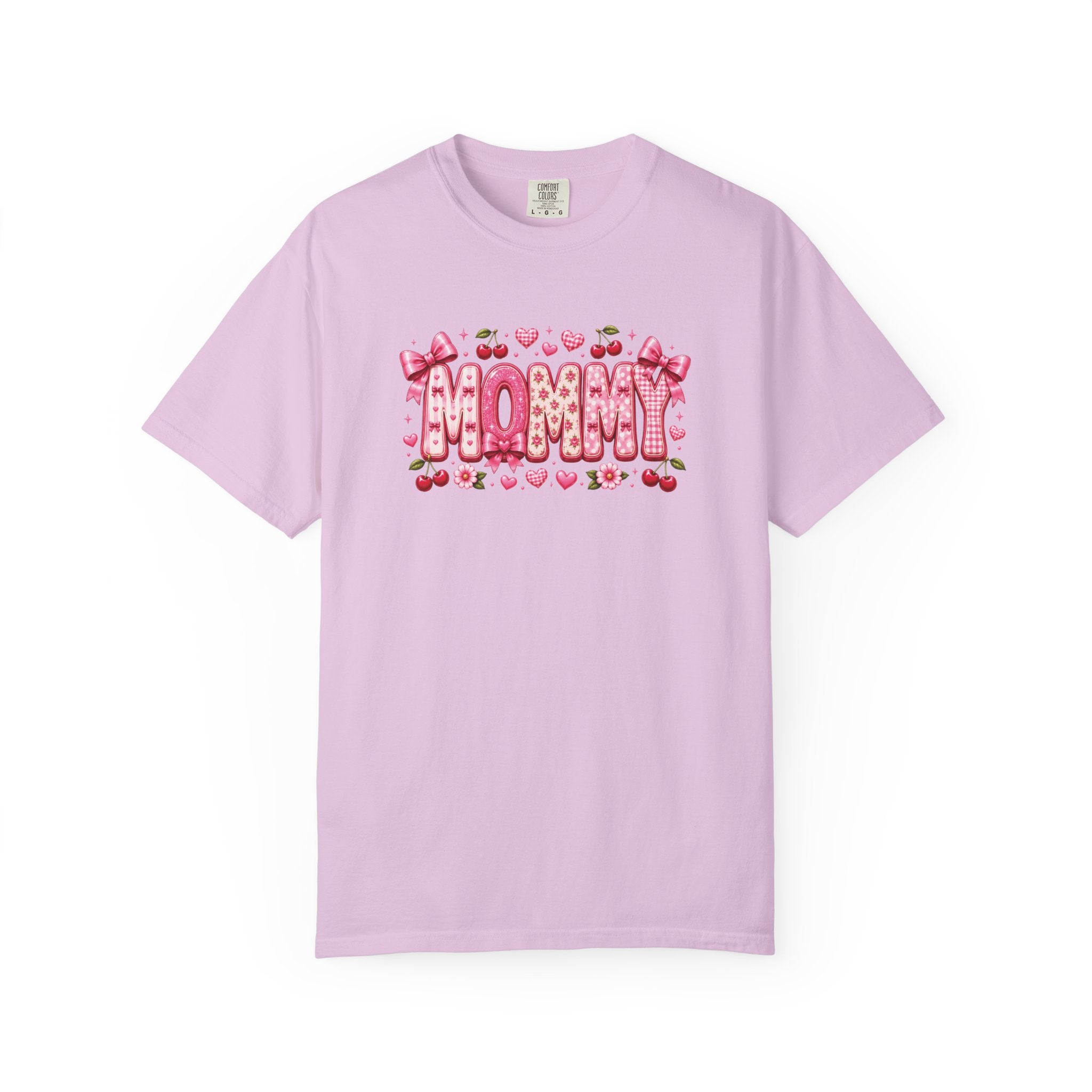 MOMMY Floral Heart T-Shirt
