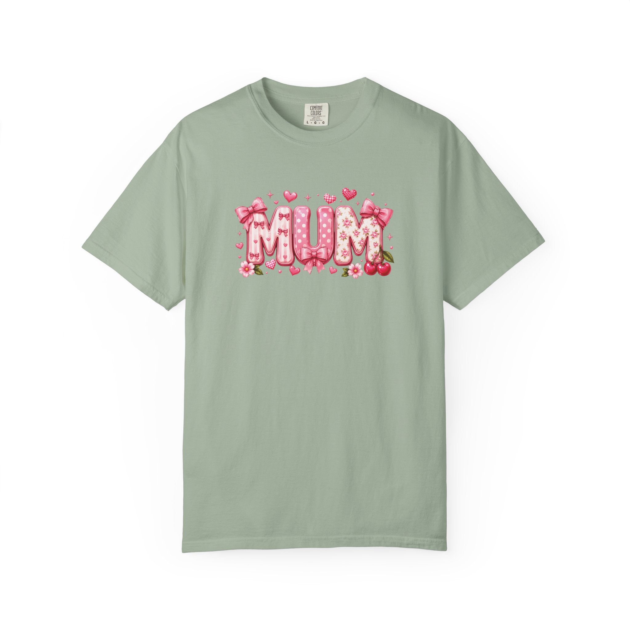 MUM Floral Heart T-Shirt