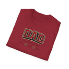 Dad Plaid Design T-Shirt – Rustic Father’s Day Gift