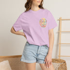 T-Shirt — "Gran Club" Retro Floral Badge Tee