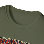Grandad Est. 2026 T-Shirt — Plaid Grandpa Gift Tee