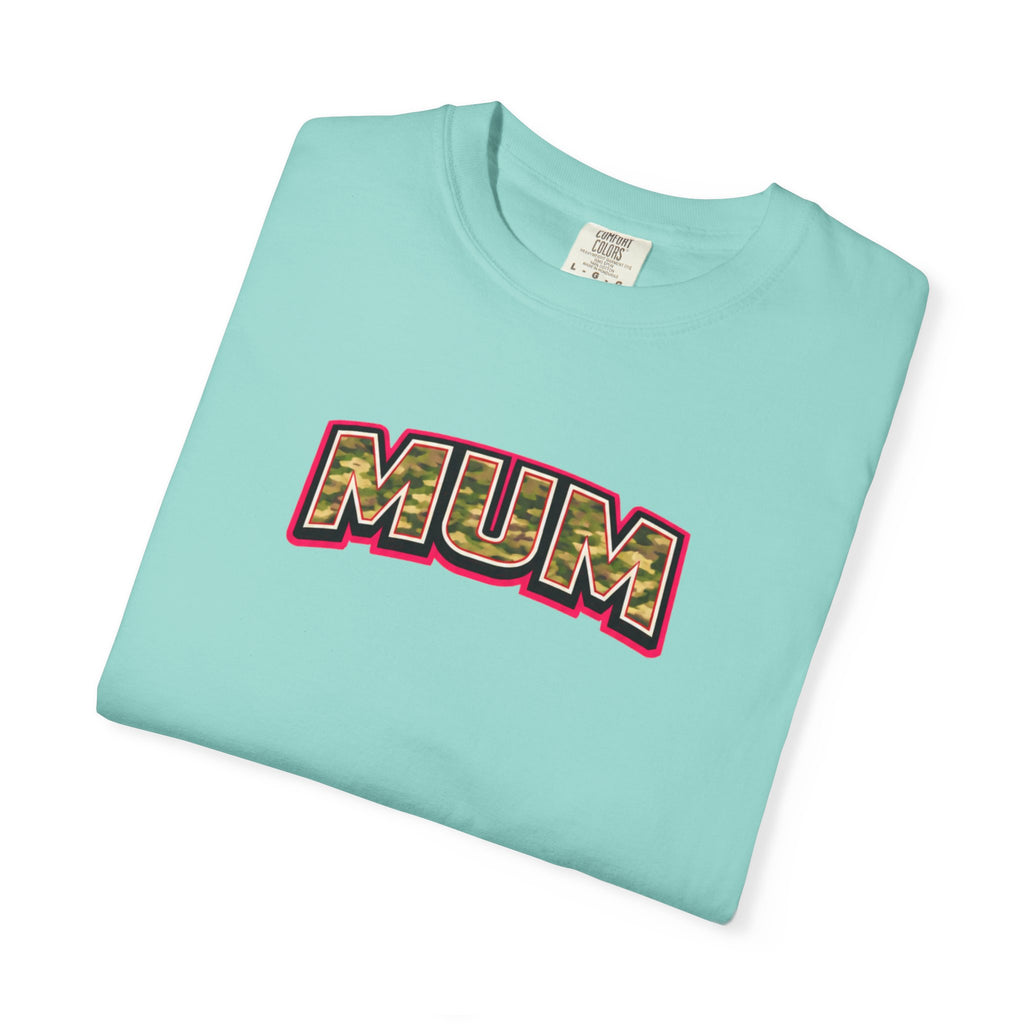 Mum Camo Print Logo T-Shirt
