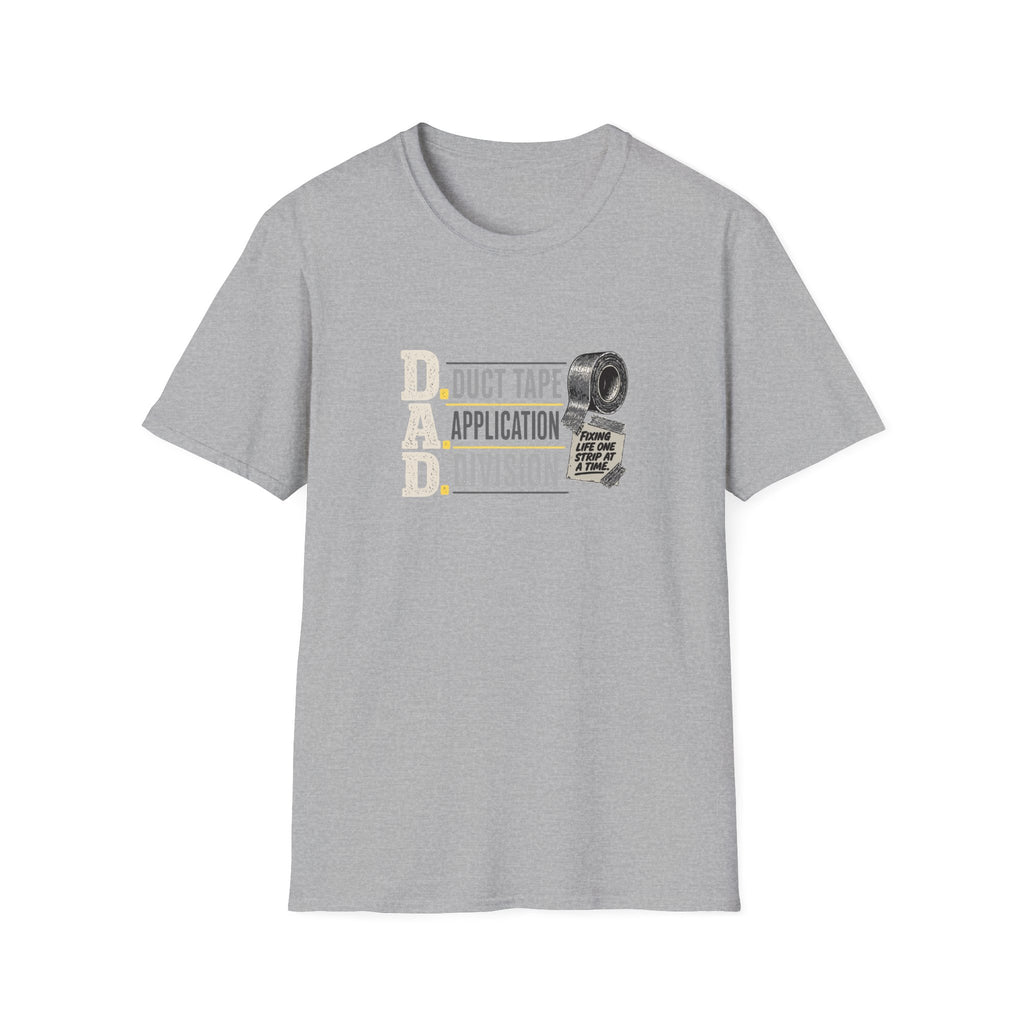 D.A.D. Duct Tape Application Division T-Shirt — Funny DIY Repair Tee