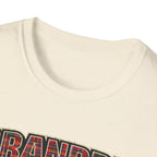 Grandpa EST. 2026 T-Shirt — New Grandpa Plaid Announcement Tee