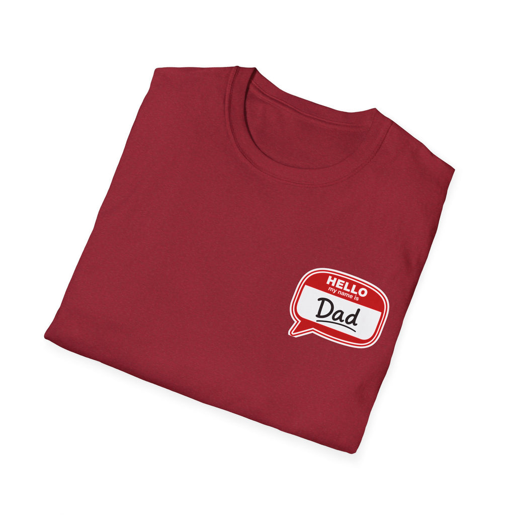 Hello Dad Speech Bubble T-Shirt — Father's Day Gift Tee